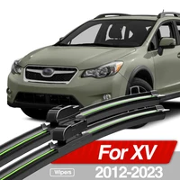 Para Subaru XV 2012-2023 limpiaparabrisas delantero 2 uds accesorios de ventana de parabrisas 2013 2014 2015 2016 2017 2020