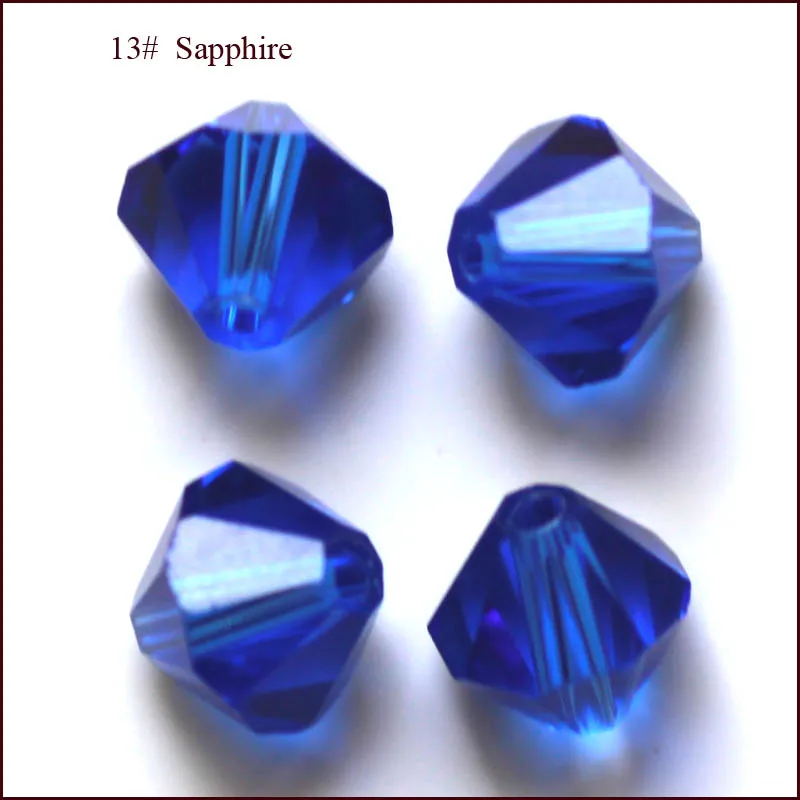 StreBelle AAA Kristall Doppelkegel Perle 5301 200 TEILE/LOS 3MM 4MM 5MM 6MM 8MM 10MM Tschechische Lose Facette Glas Perlen für DIY Schmuck Machen – Detail 16