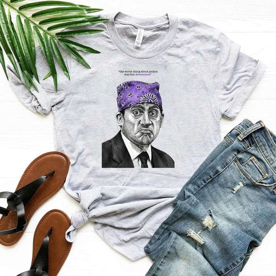 Funny Michael Scott T Shirt Prison Mike Shirt The Office Tv Show Inspired Tee Schrute Farms Dwight Schrute Shirts Hipster Tops