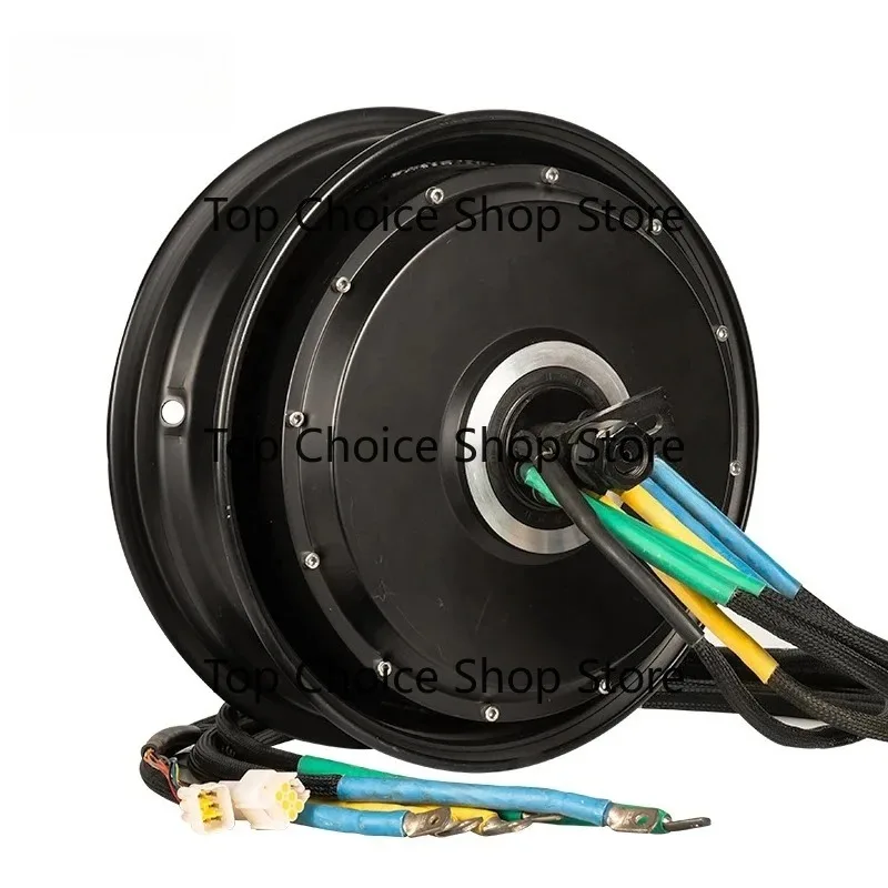 72V High‑power Gearless Hub Motor 12*3.5 Inch 15000W Two‑wheel Power Component