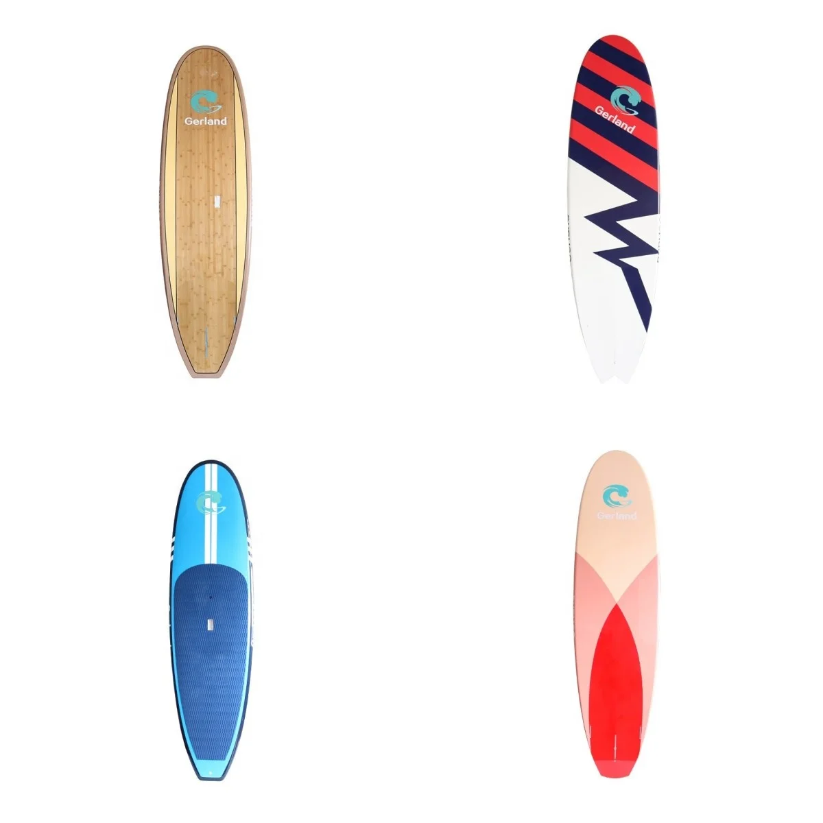

High Quality Fiberglass Canvas Standup Sup Paddle Board Sup Surfing Surfboard With Factory Wholesale Price For Family Watersport
