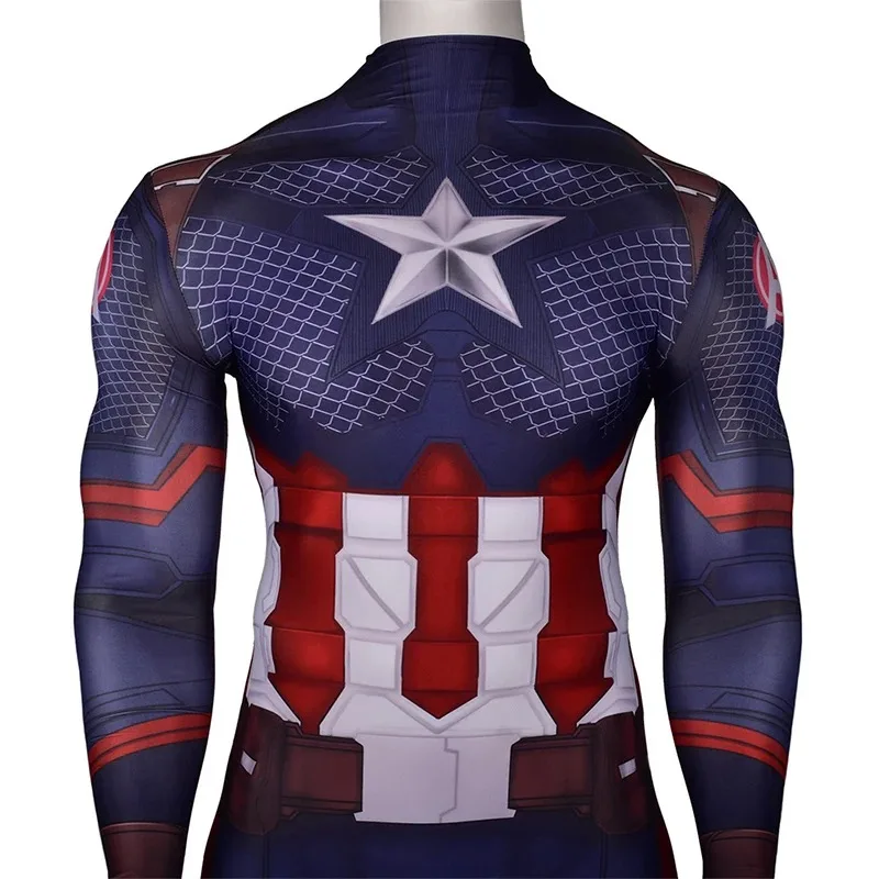 Costume de cosplay services.com America pour adultes et enfants, The Avengers Smile Hero, Steve Rogers Drum, Costumes d'Halloween, Nouveau, 2024