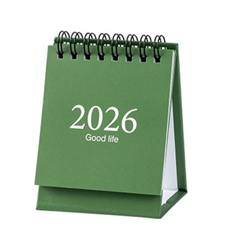 

2026 Desk Calendar 19 Month Runs from Jan 2026 to Jul 2027 For Daily Scheduling