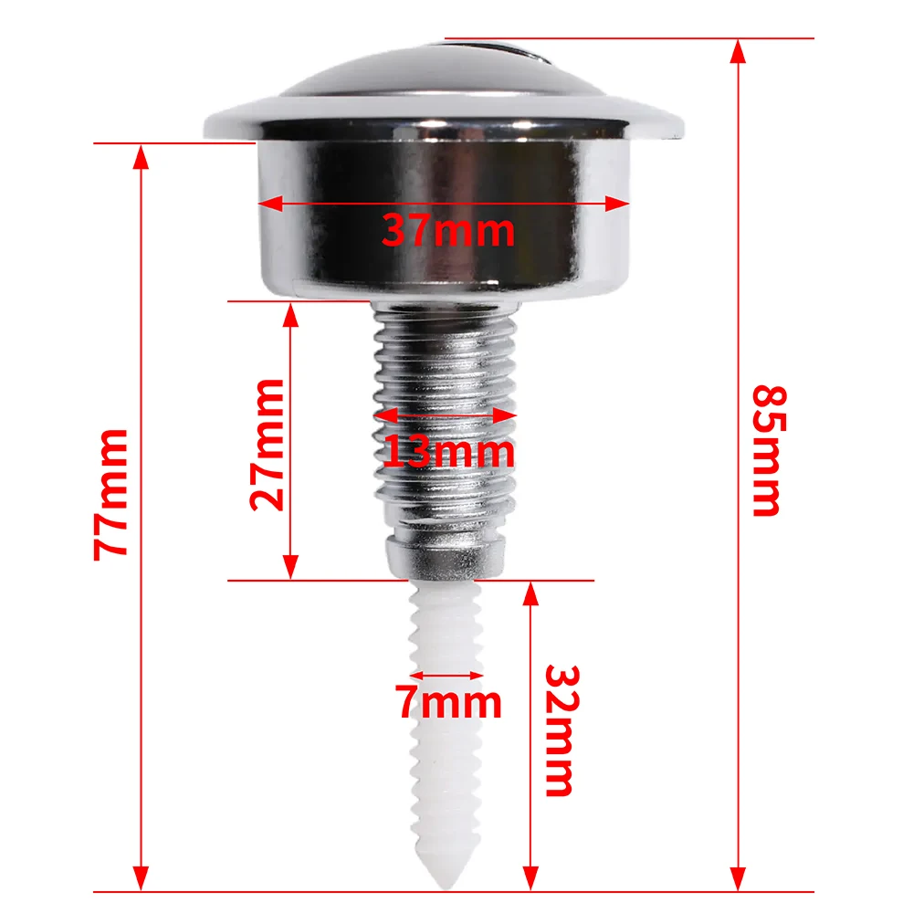 Toilet Dual Flush Cistern Push Button CF1003CP for Siamp Optima 49 Twyford Replacement