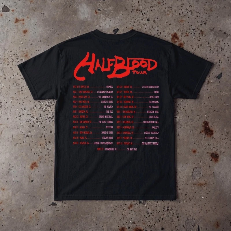 Slayr Merch Tee, Slayr Halfblood, Tour Merch, Underground Rap, Album Tee, Y2K Unisex Gift, Ken Carson Tshirt, Lucy Bedroque Tee