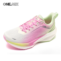 ONEMIX Outdoor Jogging Running Shoes for Men Super Light Outdoor Athletic Sneakers Elevator Antislip Walking Shoes Female