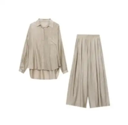 SuperAen O Neck Printing Long Sleeve Tshirt Long Skirt Women Two Pieces Set