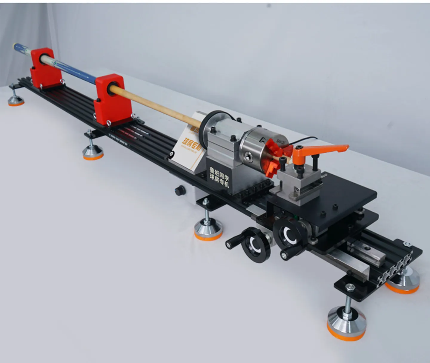Billiard club trimmer Single head single track club repair machine Leather head first angle copper hoop function integrated mach