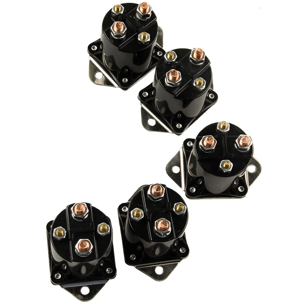 

5x For Golf Cart Part 8016 Club Car DS 36 Volt 36V Solenoid 4 Terminal Brand NEW