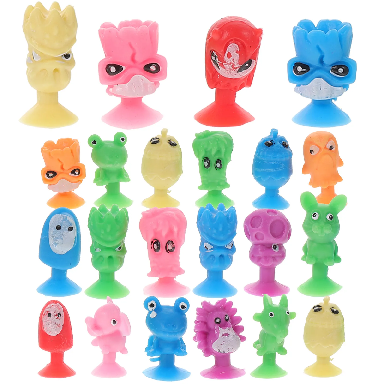 24Pcs Cartoon Plastic Mini Ani - Kids Toys Home review and price