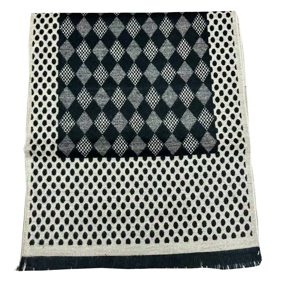 

2024, новинка, оптовая продажа, клетчатый модный мужской зимне-осенний шарф, деловые накидки, дешевая цена, горячая распродажа, цена на складе