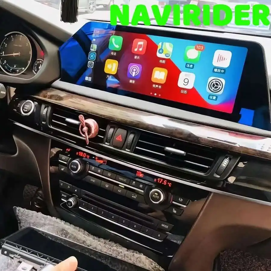 

Qualcomm 256G Blade Screen CarPlay For BMW X5 X6 F15 F16 2013 - 2018 Android 13 Multimedia DVD Player GPS DSP Head Unit 12.3inch