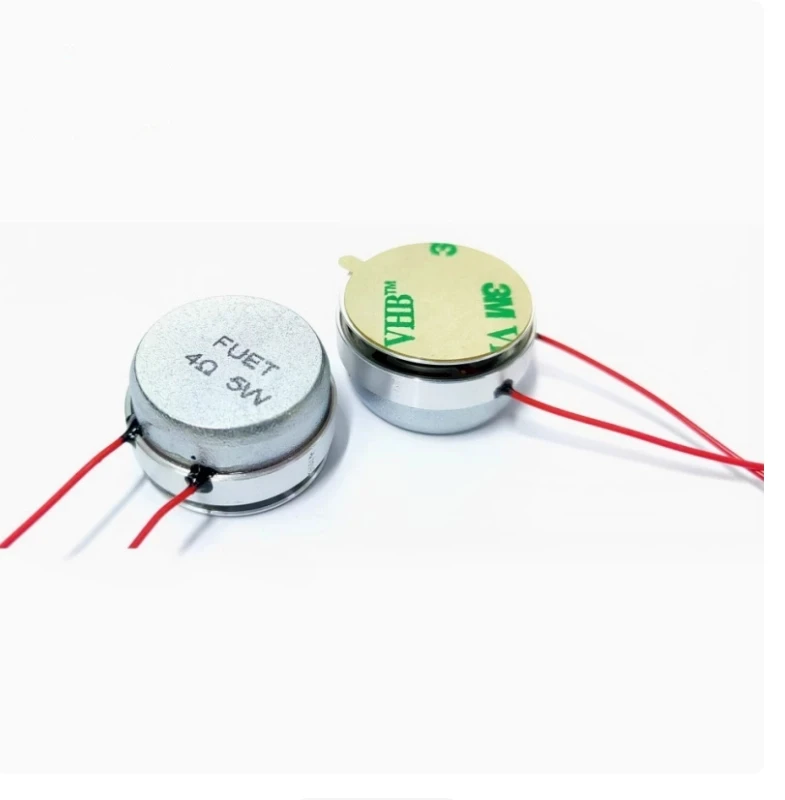 GHXAMP 30mm High Power Resonant Speaker (4Ω 5W) - Vibration Transducer for Massage Therapy 2PCS