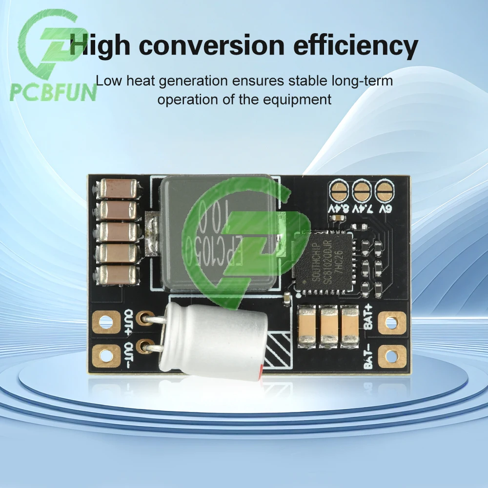 

2-6S 5V5A/4A BEC Step-down Module Inverter Buck Converter Power Supplyfor RC Drones FPV Aircraft Models
