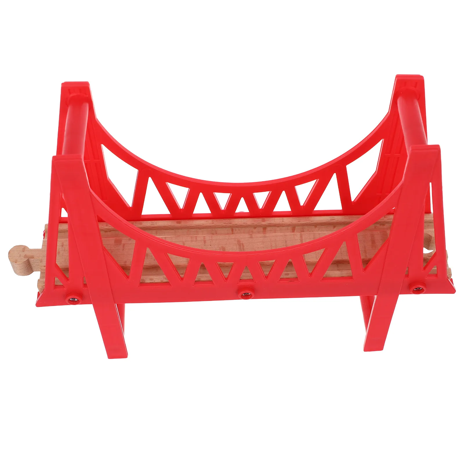 

Деревянный мост для железнодорожной дороги, съемные аксессуары для железной дороги, креативный набор для расширения игрового пространства для детей, для дома и школы