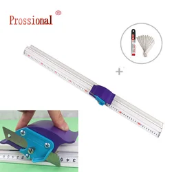 Aluminum Alloy For Kt Board Pvc Board Manual Cutting Ruler Art Advertising ruler Positioning Cutting Ruler Woodworking Tools