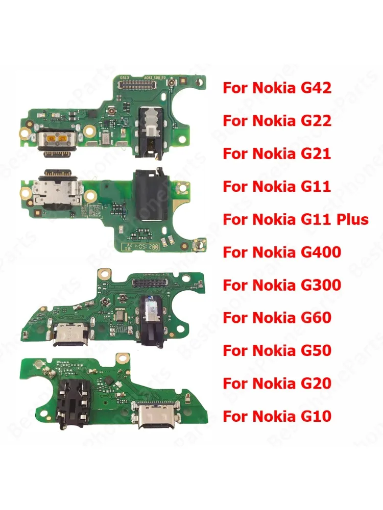 Port ładowania dla Nokia G42 G22 G21 G11 Plus G400 G300 G60 5G G50 G20 G10 Płytka ładowania Gniazdo dokujące Złącze USB — zdjęcie produktu 2