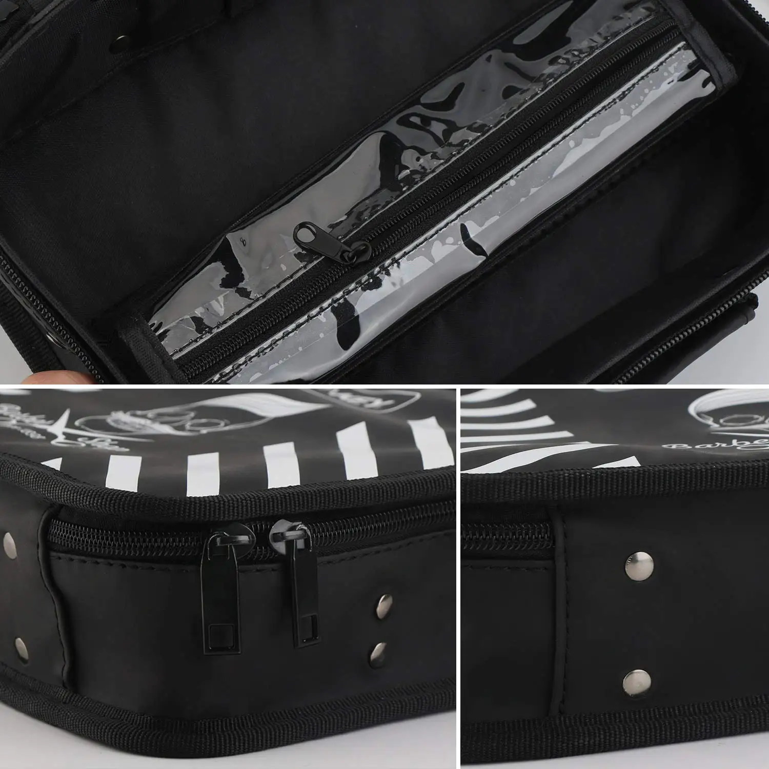 Salon Haridressing Bag Barber Haircut Scissors Bag Clippers Combs Hair Styling Accessories Case Multi-Function Storage Organizer