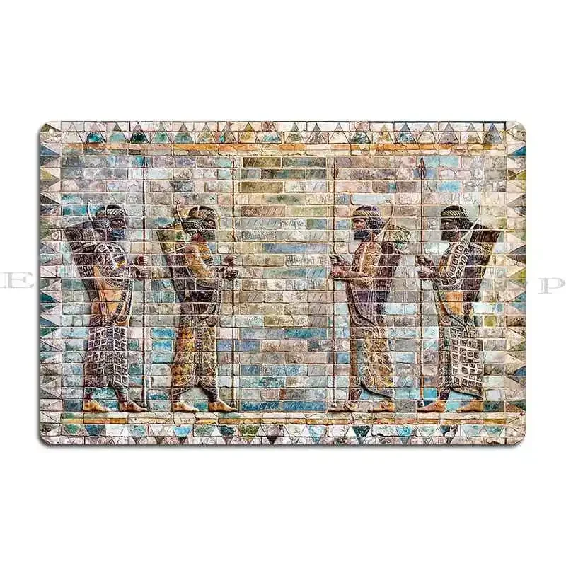Four Persian Immortals 02 Metal Plaque Cinema Personalized Create Garage Decoration Tin Sign Poster