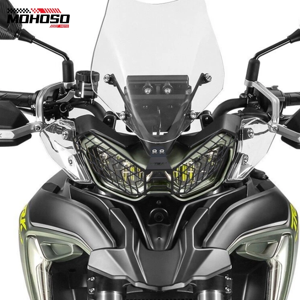 Headlight Head Light Guard Lamp Protector Grille Cover Part FOR Benelli TRK 702 TRK702X 702-X 2022 2023 Motorcycle Accessories
