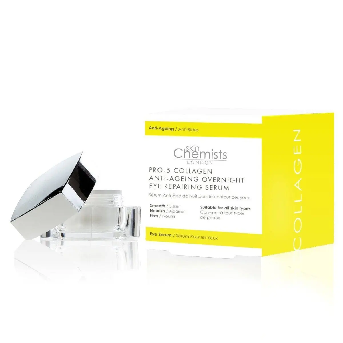 Pro-5 Kollagen Anti-Aging über Nacht Augen reparatur Serum 10ml