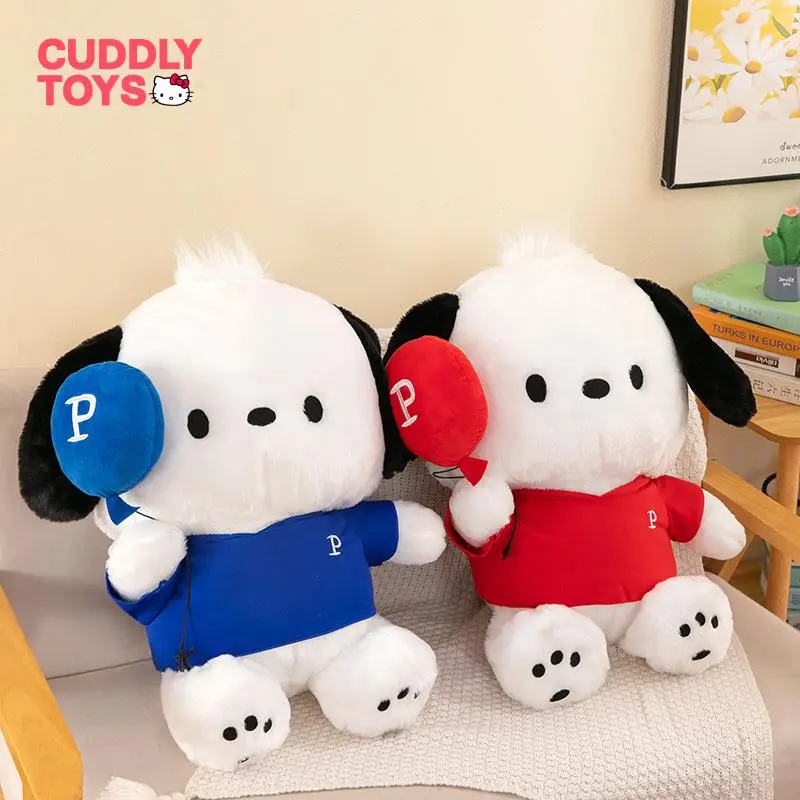

Sanrio плюшевые куклы, игрушки, Kawaii Pachacco, милый мультяшный шар, стильная плюшевая кукла, подушка, подарки для девочек