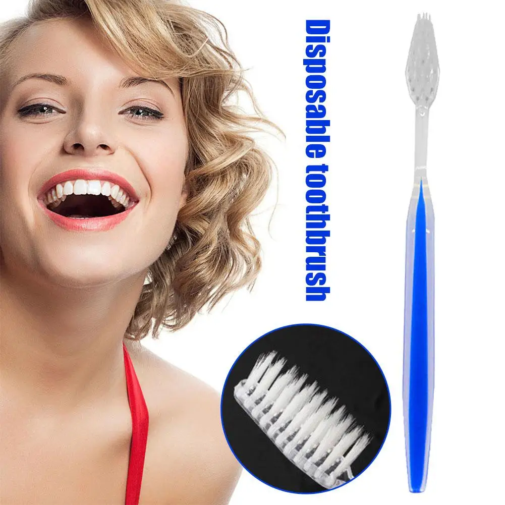 Disposable Travel Toothbrushes Adult Or Child Disposable Travel Toiletries Toothbrushes Brushes Teeth Hotel Clean N3F7