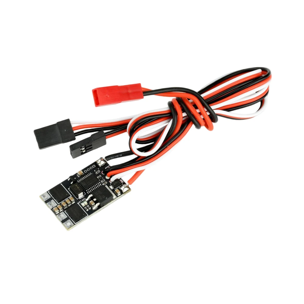 1-2S Dual Channel Bidirectional Hybrid ESC with Brushed Electric Adjustment and Differential Eectric Adjustment