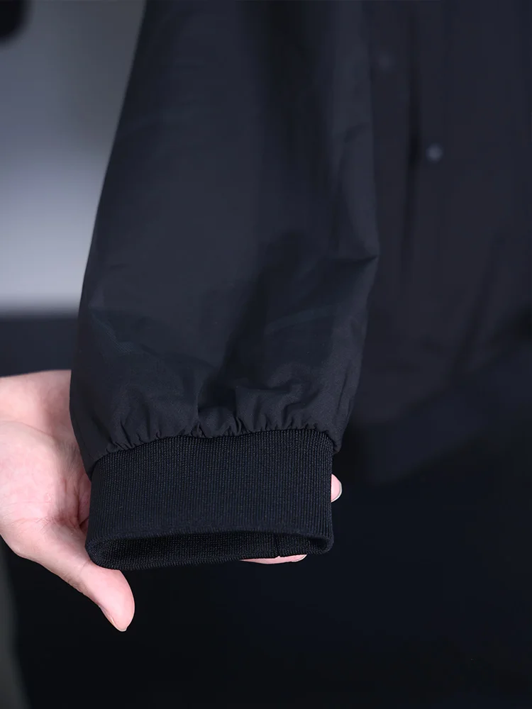 

Двусторонняя одежда, удобный классический мужской бейсбольный воротник Jaet, весна-осень Faion Urban Sle, длинное волокно из полиэстера