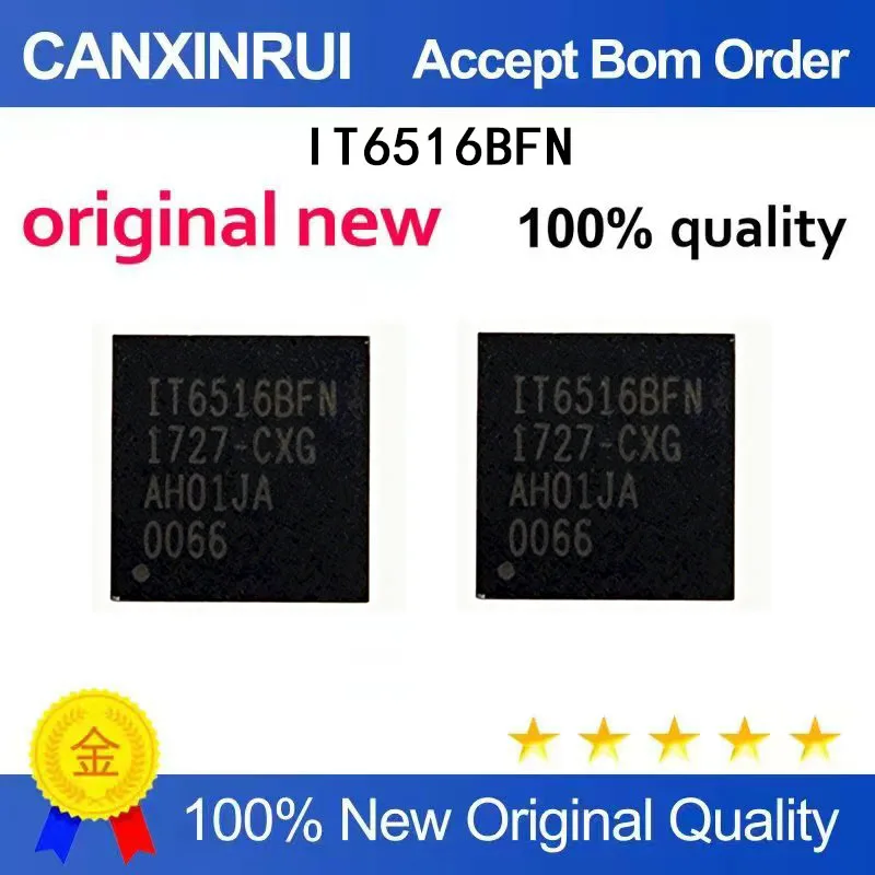 (5 Pieces) IT6516BFN IT65168FN version BXG BXO CXG CXO QFN32 brand new original