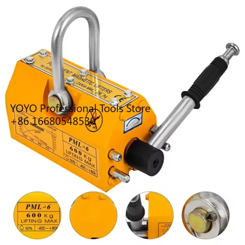 

Permanent 3 Times Safety Factor Permanent Heavy Magnets for Lifting