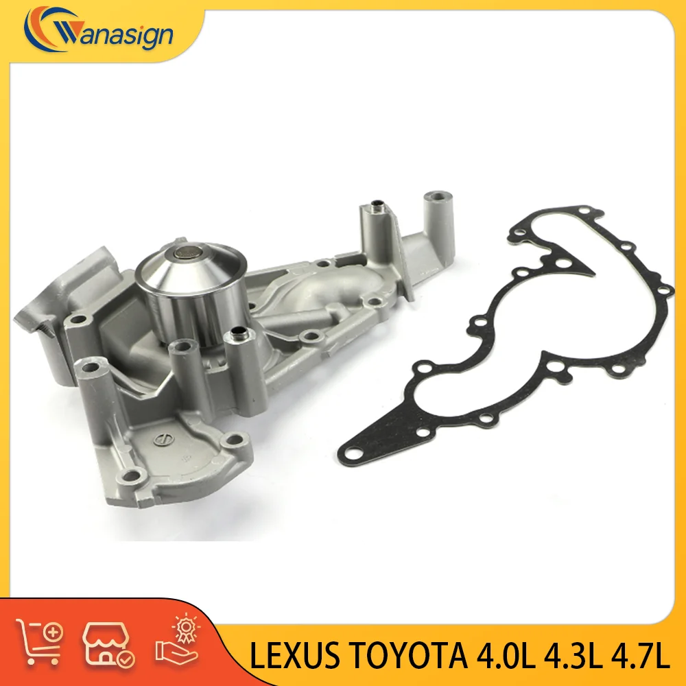 

Water Pump Set For Lexus TOYOTA GS LS LX SC CELSIOR CROWN LAND CRUISER SOARER TUNDRA 4.0L 4.3L 4.7L 1UZ-FE 2UZ-FE 3UZ-FE 89-24