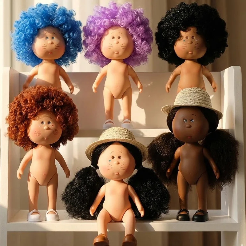 

2026 Hot Buy Spanish Potato Mia Doll 5-Jointed Body DIY Long Hair Curly Hair Dress up Doll Accessories Toy Gifts for Girls