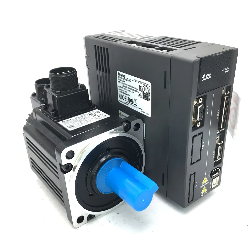 Delta 4.5KW A2 Series AC Servo Motor Driver Kit 180mm 32.5A 28.65Nm ECMA-F11845RS,ASD-A2-4523-L,ASD-A2-4523-E,ASD-A2-4523-M 220V