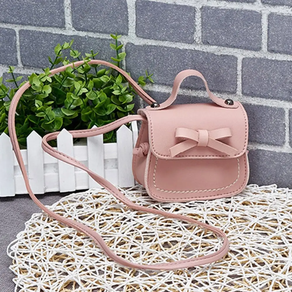 Bowknot Little Girl Shoulder Bag  Purses and Handbags Mini Crossbody Bag Toddler Purse Small Coin Pouch