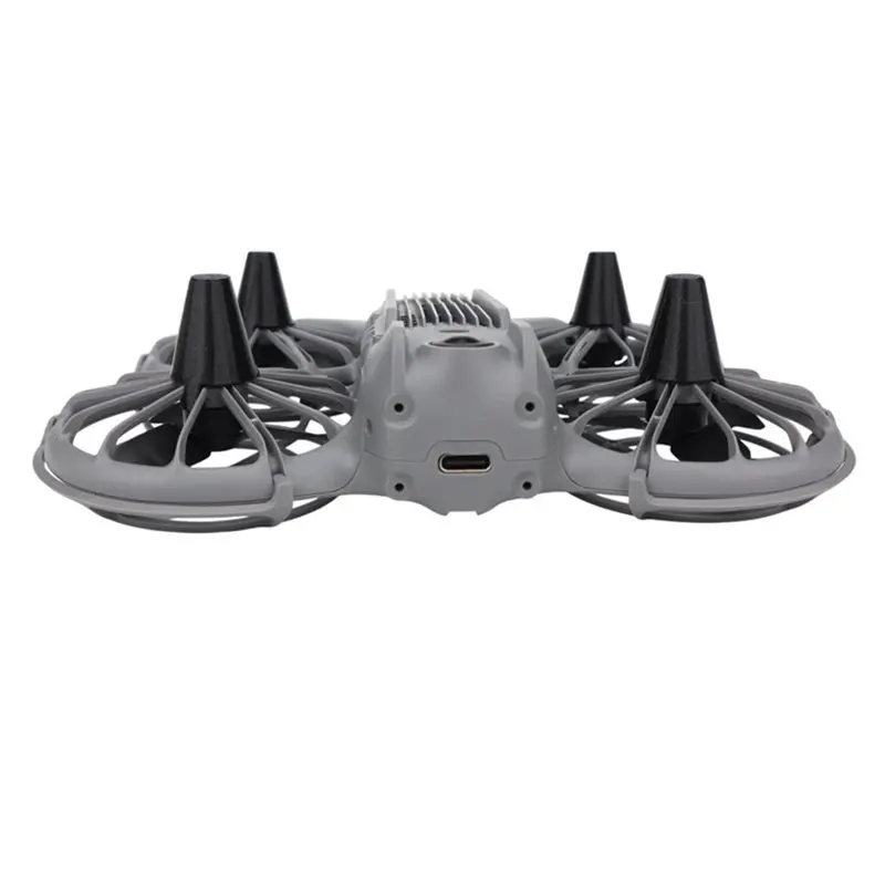 ffyy-for-dji-neo2-drone-extended-stand-protective-bracket-scratch-resistant-landing-gear-silicone-mount-1cm-4-pack
