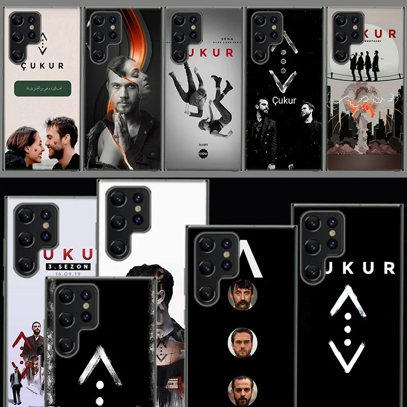 Turkish TV Series Cukur Cover For Samsung Galaxy S21 S20 S23 FE S22 S24 Ultra Phone Case S10 S10E S8 S9 Plus S7 S6  Edge Clear C