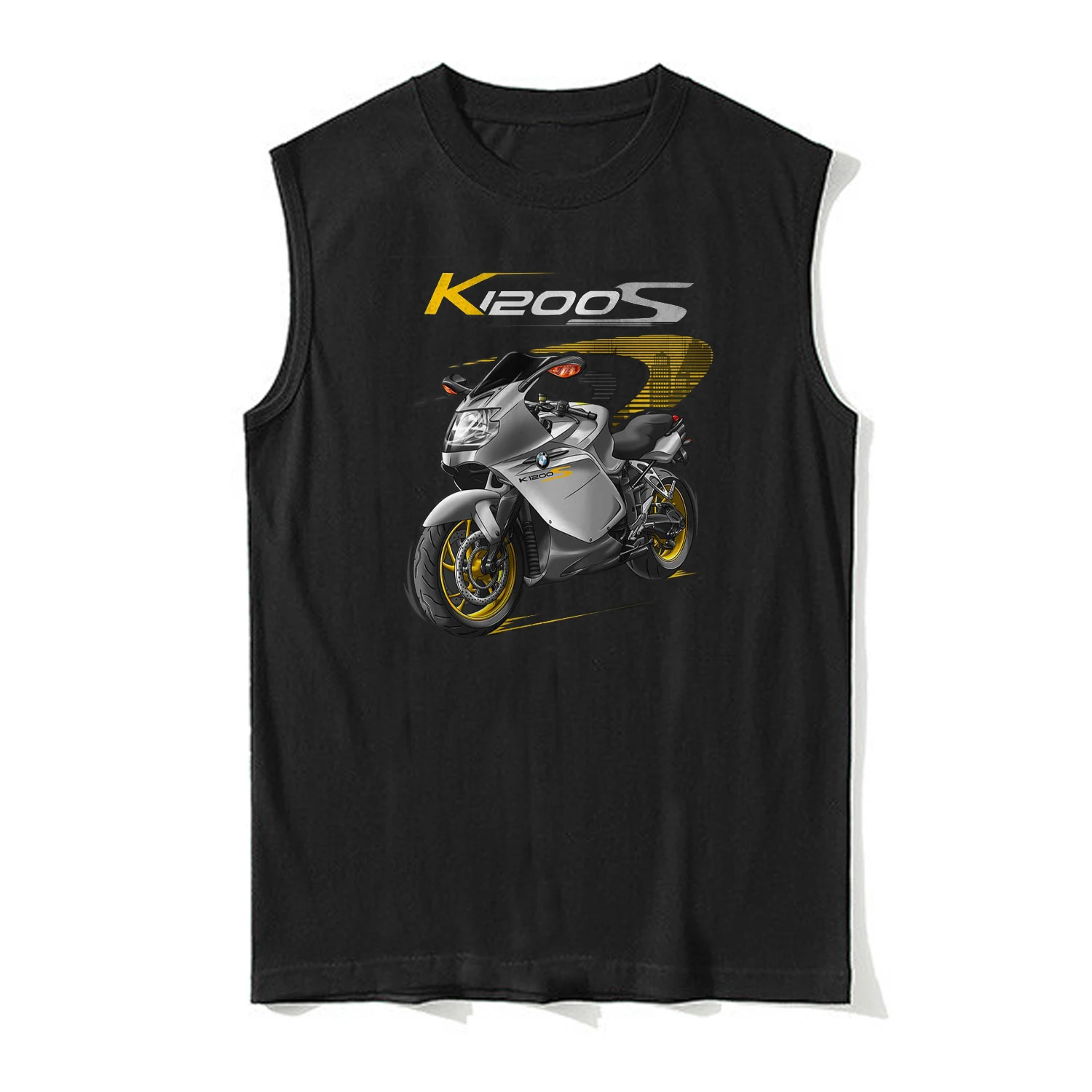 Classic German K1200S Motorcycle Tanktop New 100% Cotton O-Neck Summer Casual Mens Vest Sleeveless Tee Shirt Rider Streetwear