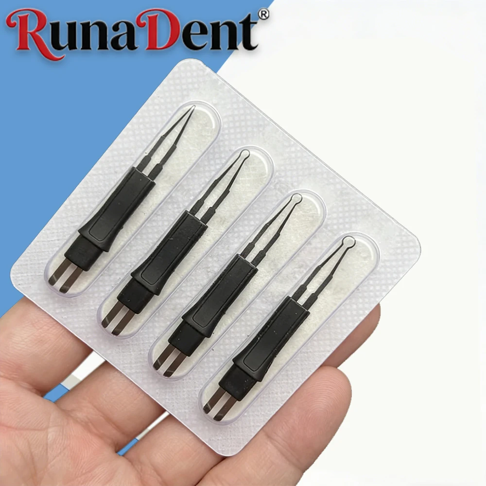 

Набор из 4 насадок для нагревательного аппарата для гуттаперчи, для нагрева, заполнения, герметизации и формирования корневых каналов при эндодонтии