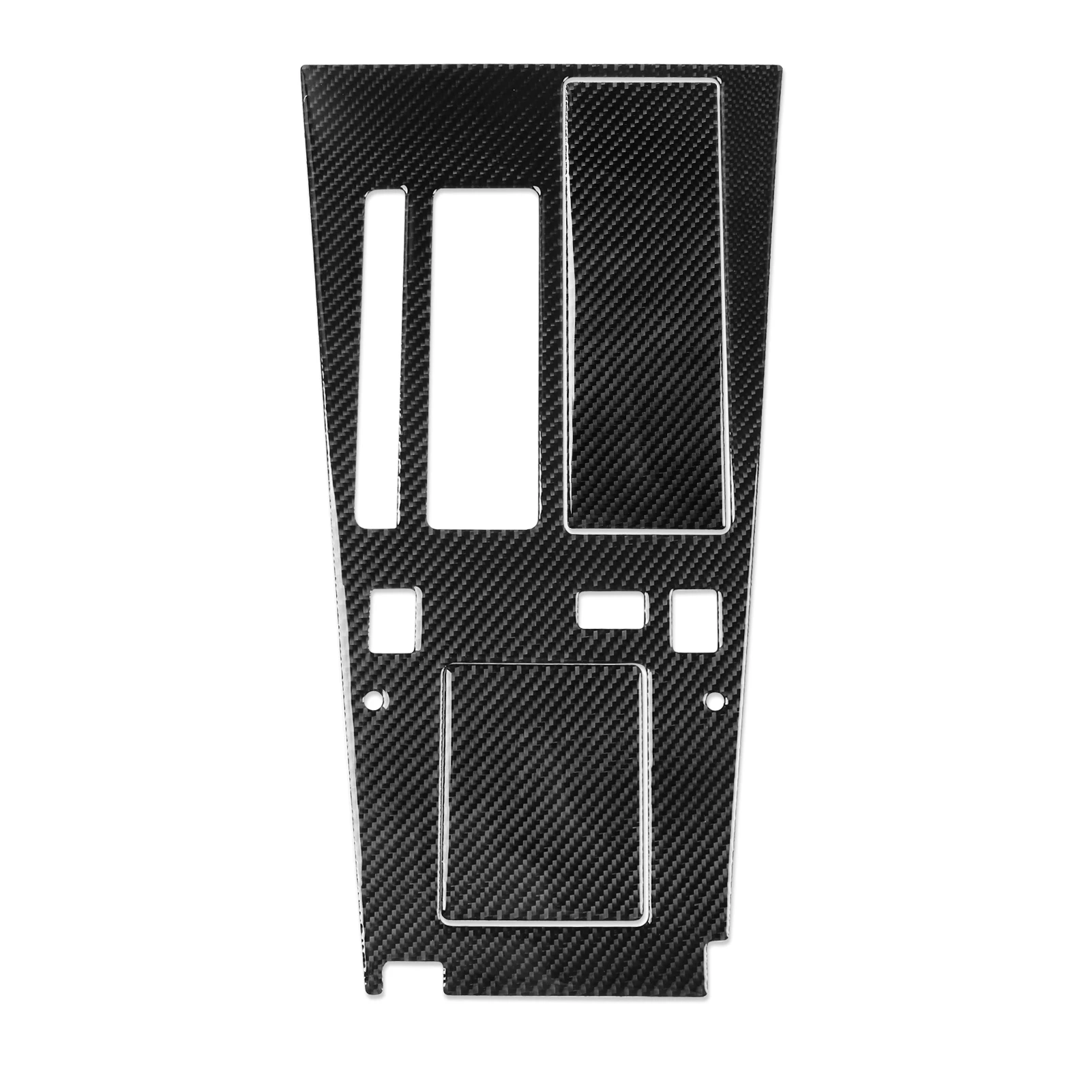 For Chevrolet Corvette C4 1983-1989 Real Carbon Fiber Stickers Center shift storage panel Car Accessories Interior decorative