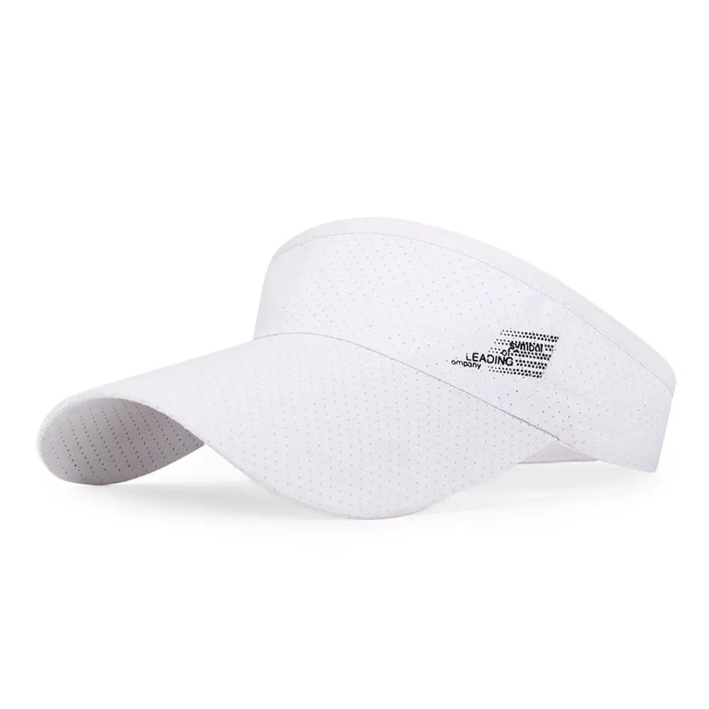 Summer Breathable Air Sun Hats Men Women Adjustable Visor UV Protection Top Empty Solid Sports Tennis Running Sunscreen Cap Hat