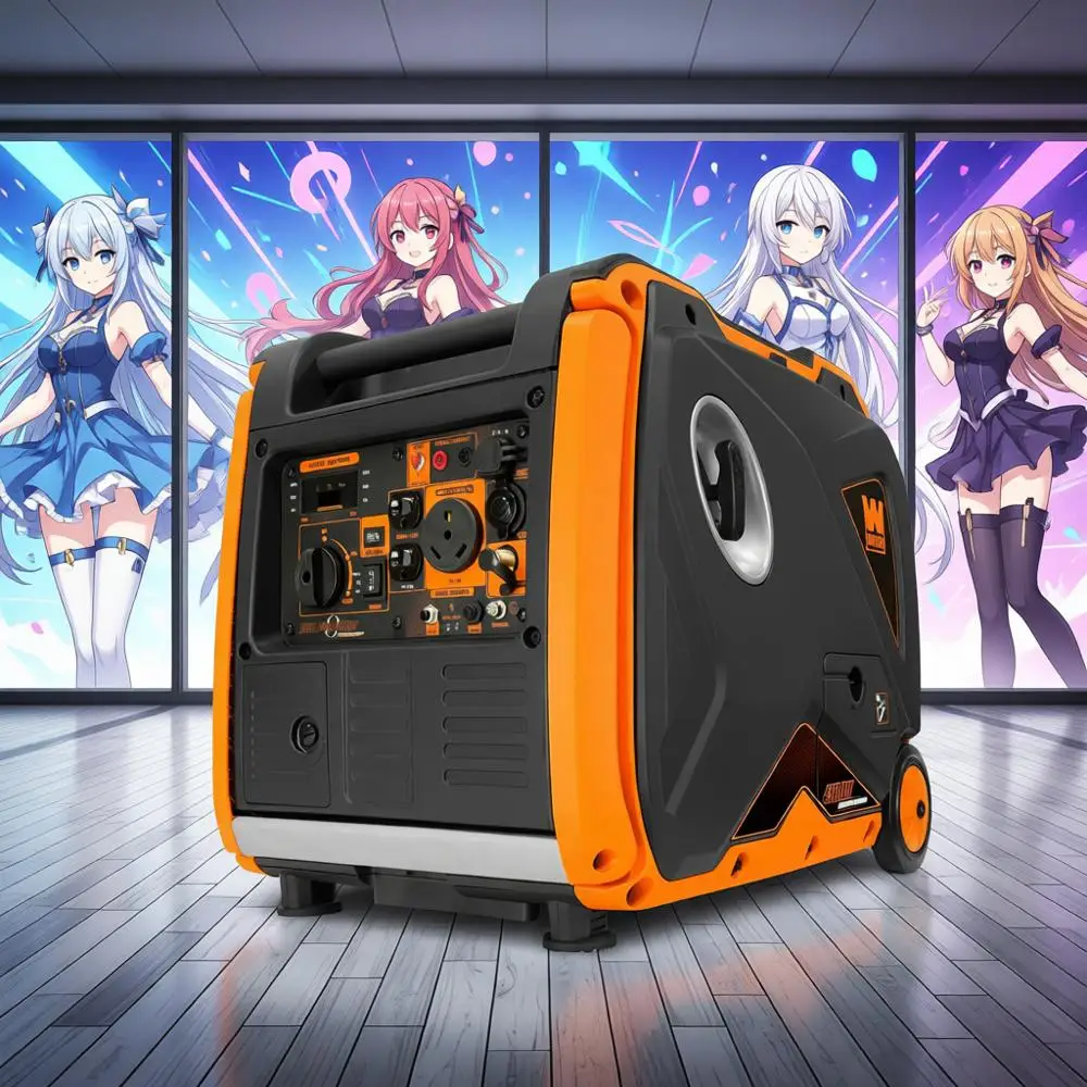 

Ультратихий портативный инверторный генератор для автодомов на двух видах топлива мощностью 4500 Вт с электрозапуском и автоматическим отключением