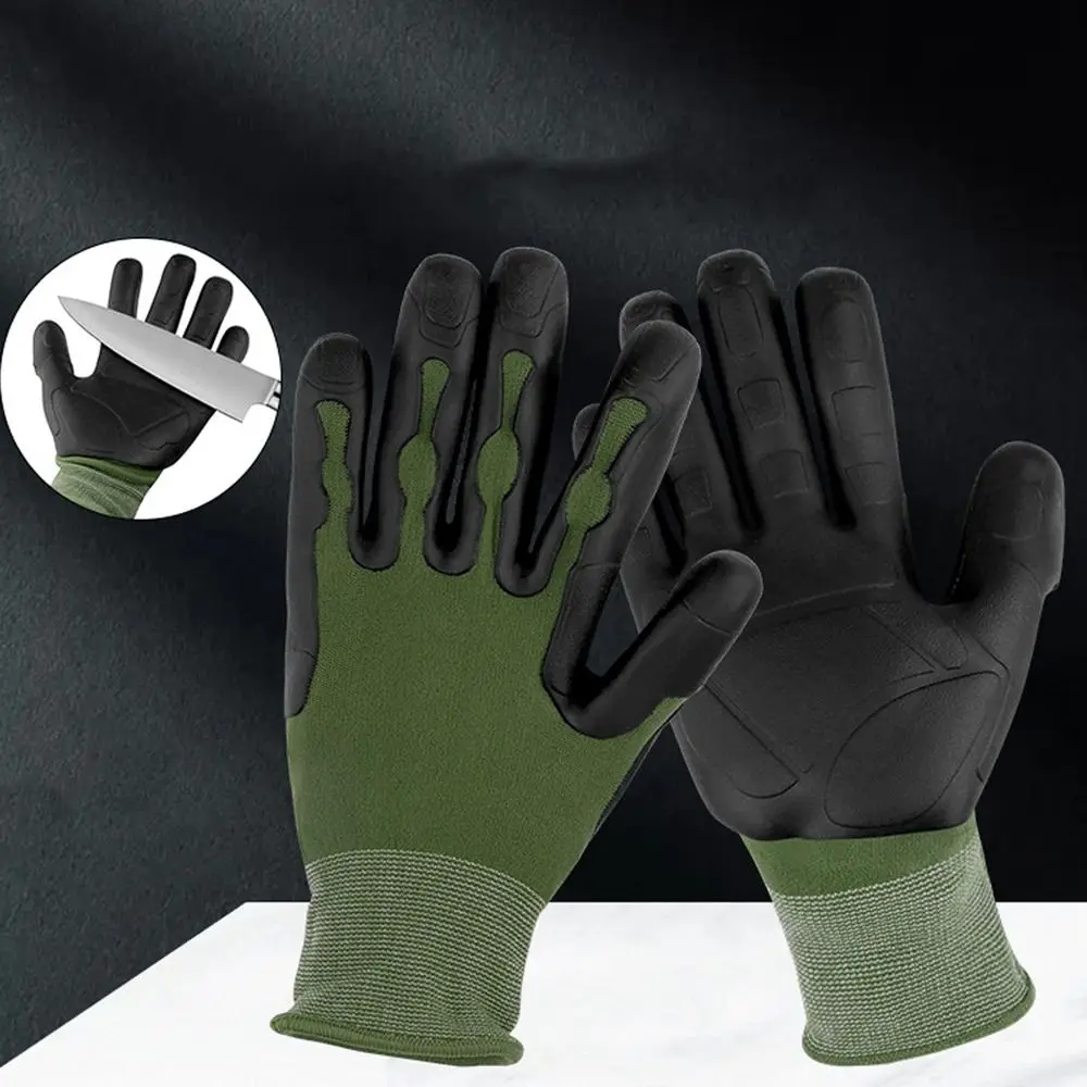 Breathable Gardening Work Gloves Waterproof Puncture Resistant Protective Gloves Ergonomic Non-Slip Professional Gloves