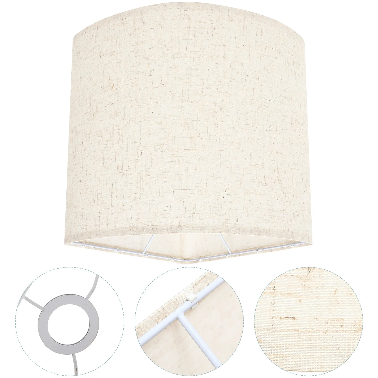 

Lamp Shade Replacement Cloth Cover For Table Floor Lamp Bedroom Living Room Linen Light Fixture Home Decor