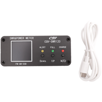 CQV-SWR120 120W SWR & Power Standing Wave Meter High Standing Wave Alarm Function 240 x 240 Full Color HD Display