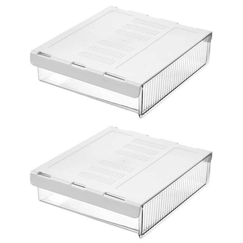 デスク用,オフィス,家庭,学校用のテーブル,2パック用の粘着引き出し