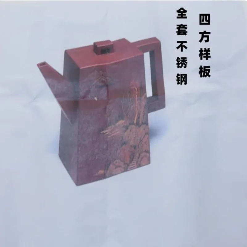 Stainless Steel Square Teapot Tool Set – Complete Pottery Kit for Handmade Ceramic Making view 4