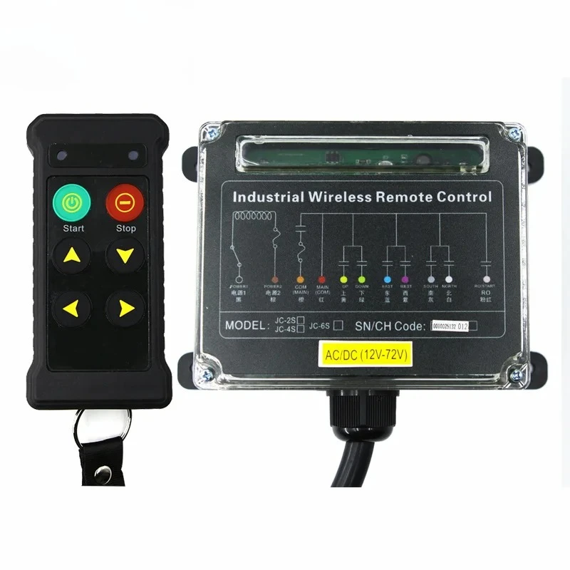 Fashionable Style  Wireless Radio Crane Remote Control Switches Winches Hoist Track Crane Lift Controller