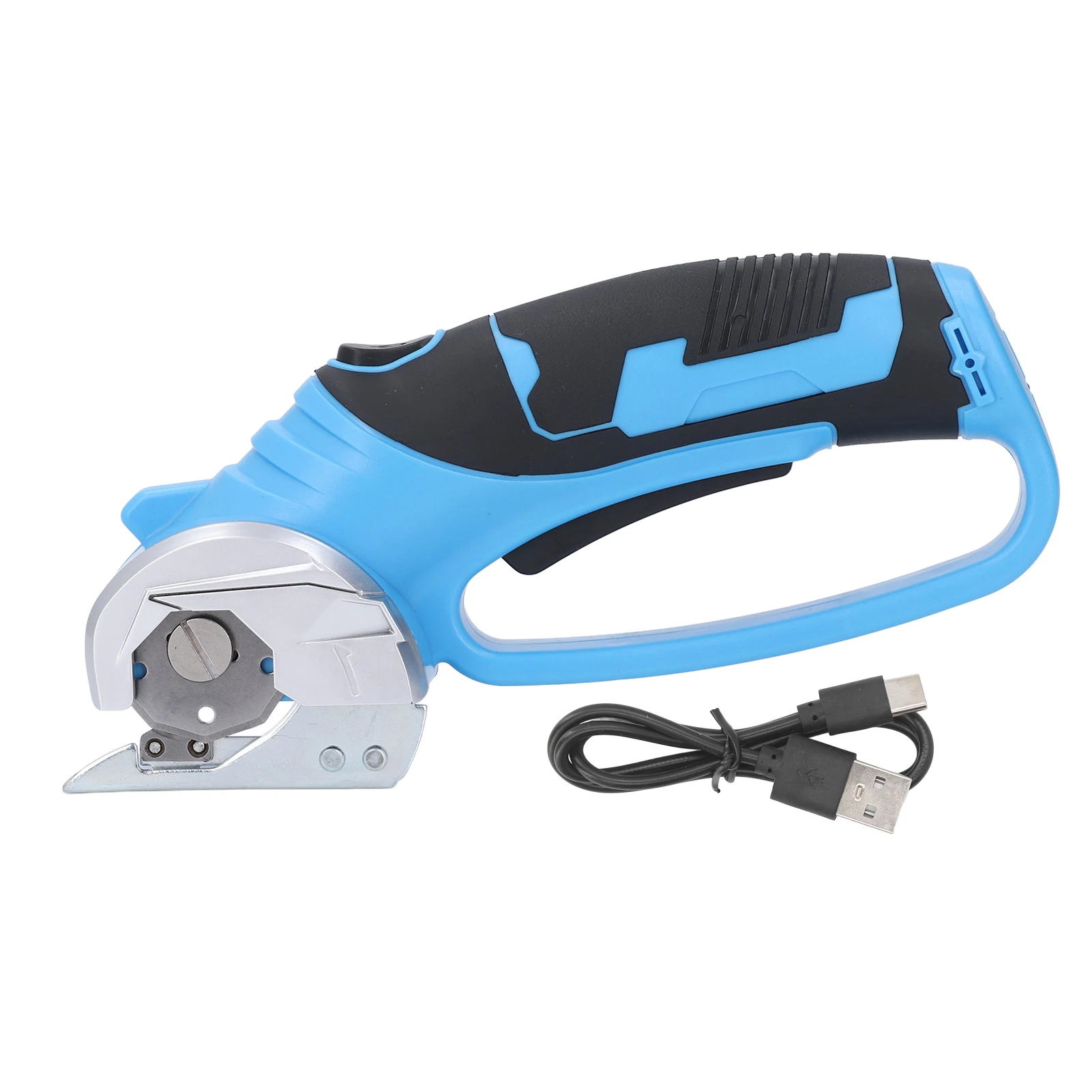 Cordless Electric Scissors Portable Handheld Electric Fabric Cutter for Carpet Leather Kraft Paper 4V DC Electric Sewing Scissor