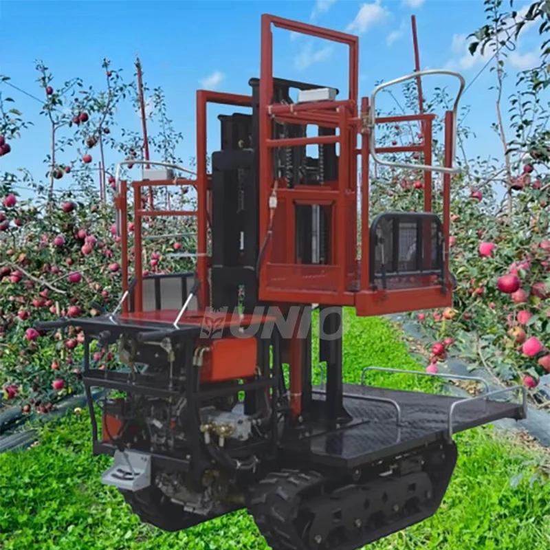 Efficient hot sale factory high quality fruit harvester apple picking platform for sale